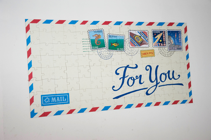 Motiv Puzzle Fotodruck Illustration Limberger Werkbüro 15 x 8 = 120 Teile á 8,5 cm 135 x 68 cm