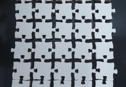 Endlospuzzleteile "Jigsaw" aus Karton