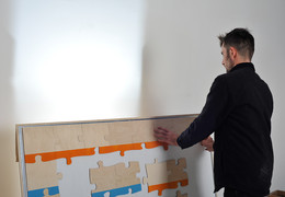 magnetische Rückwand